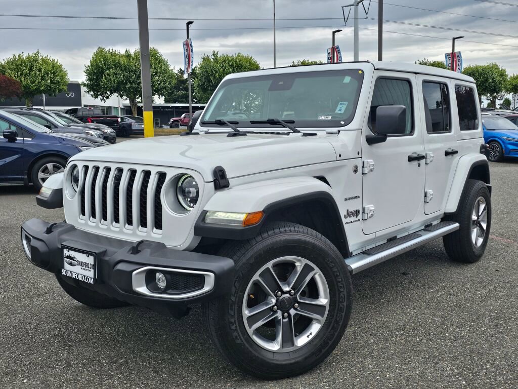 Used 2023 Jeep Wrangler Unlimited Sahara w/ LED Lighting Group