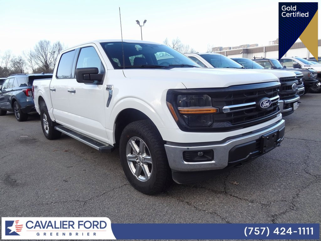 Certified 2025 Ford F150 XLT w/ Equipment Group 301A Standard