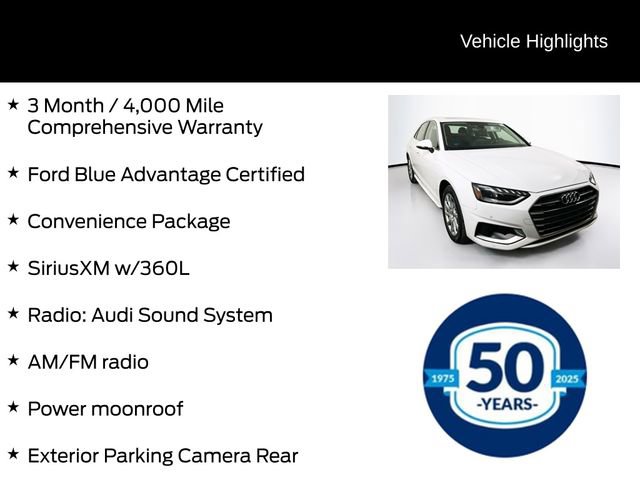 Used 2023 Audi A4 2.0T Premium w/ Convenience Package AWD/4WD image 6