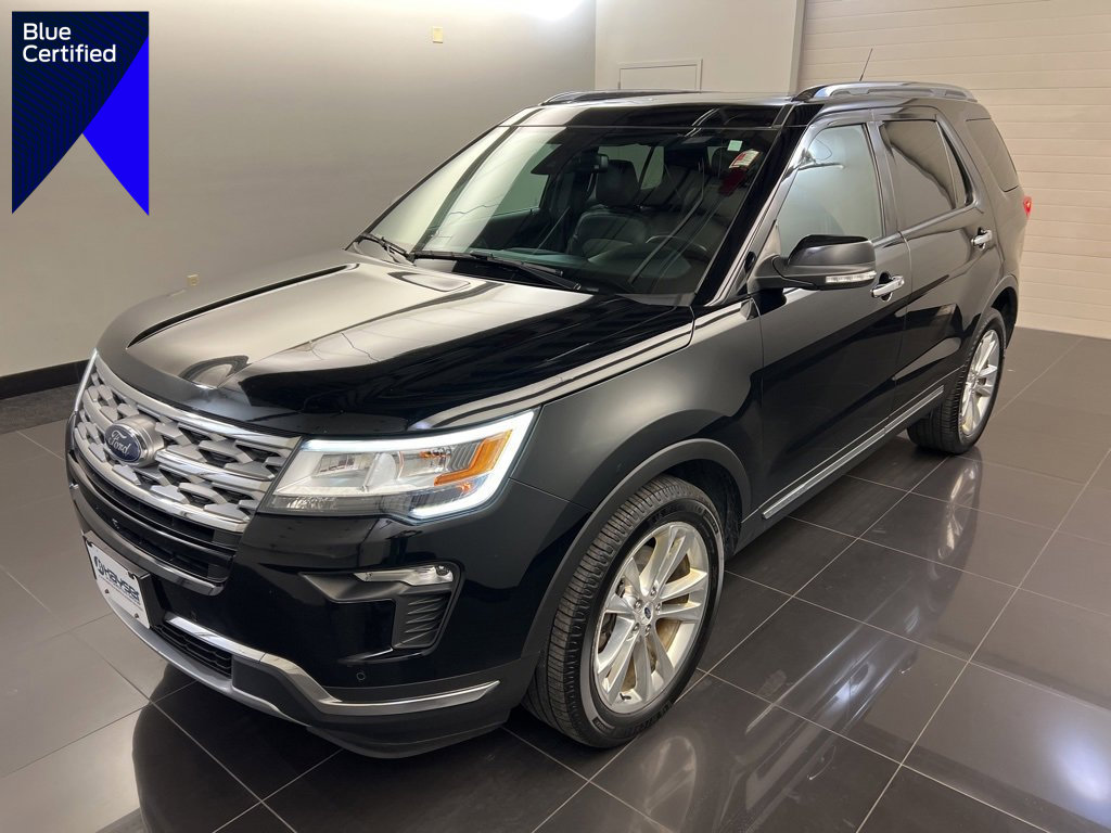Certified 2018 Ford Explorer Limited w/ Ford Safe & Smart Package