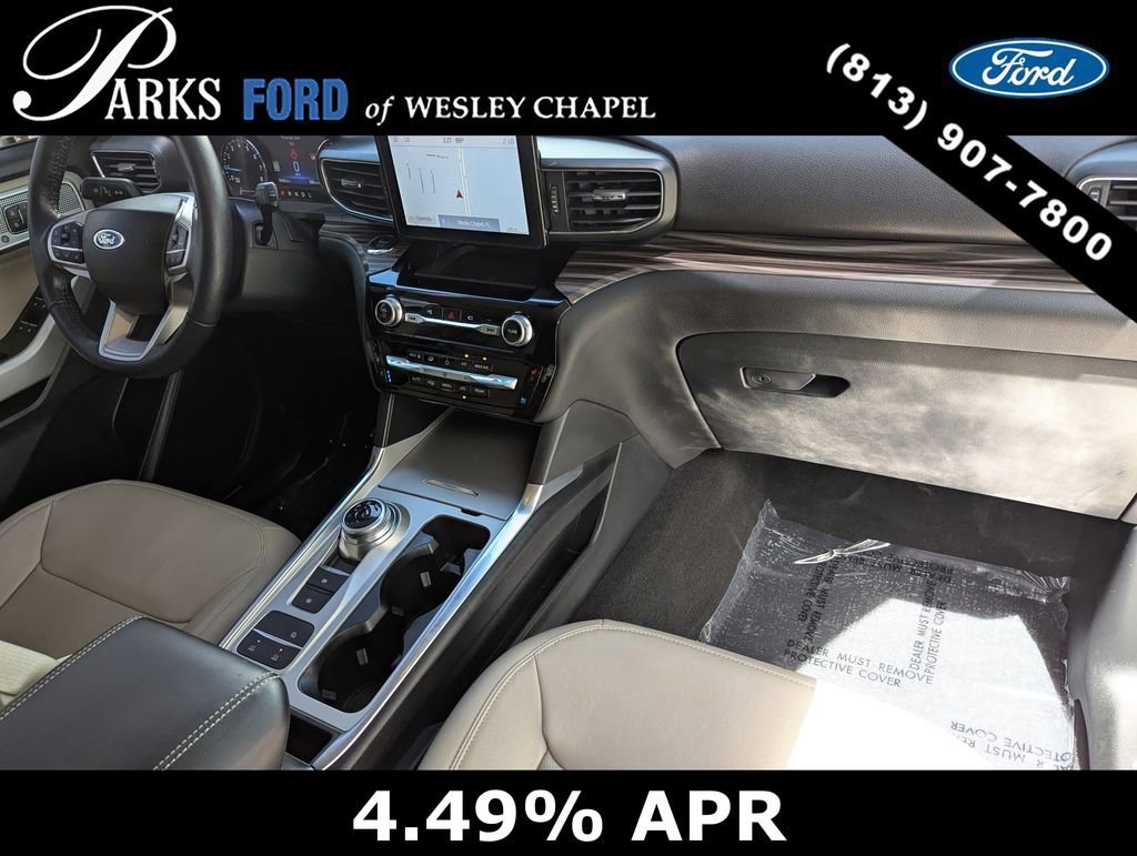 Certified 2022 Ford Explorer Limited w/ Equipment Group 301A image 10