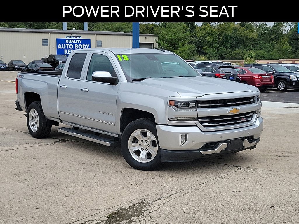 Used 2018 Chevrolet Silverado 1500 LTZ Z71 w/ LTZ Plus Package AWD/4WD image 32