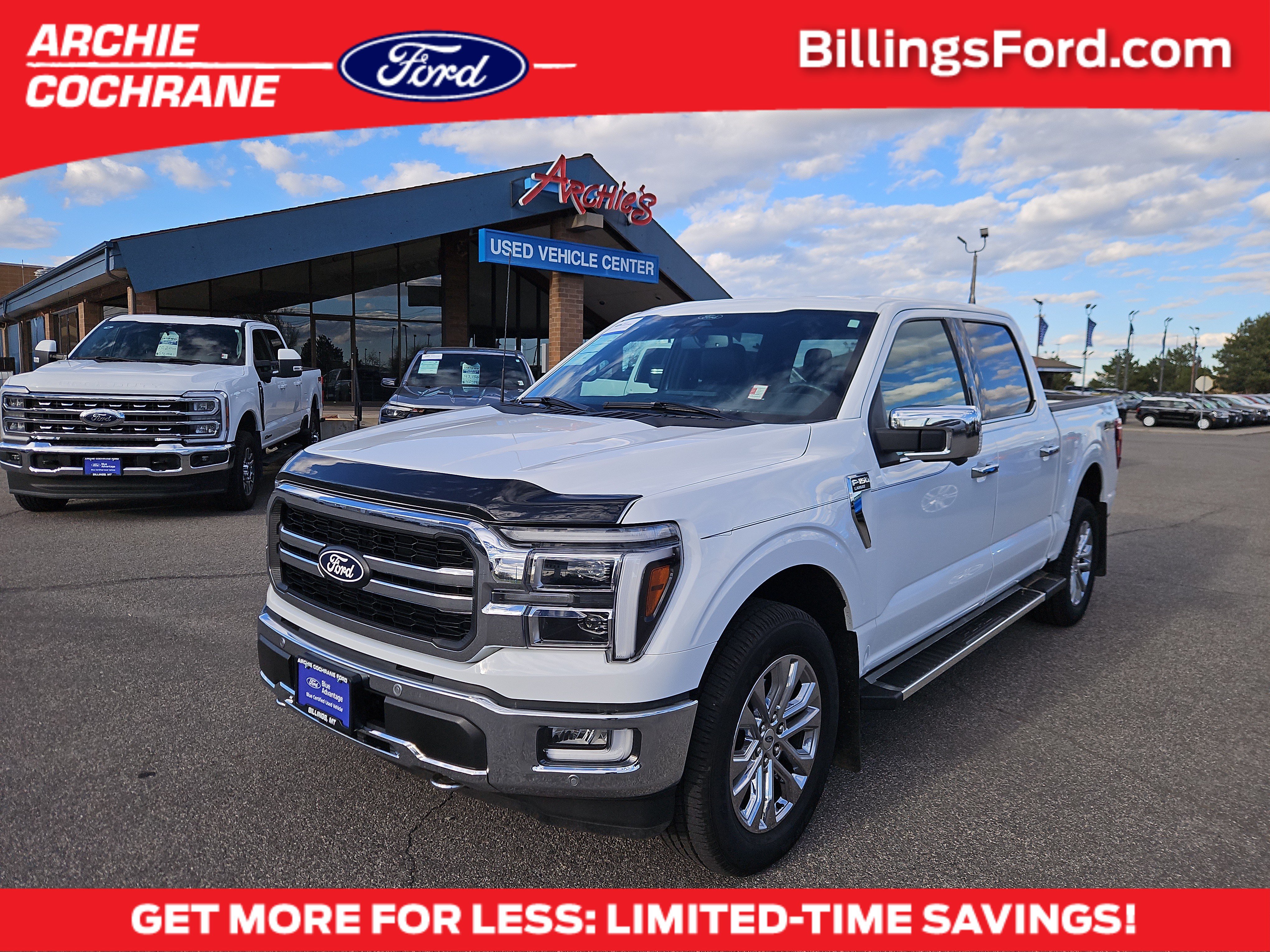 Certified 2024 Ford F150 Lariat w/ Bed Utility Package