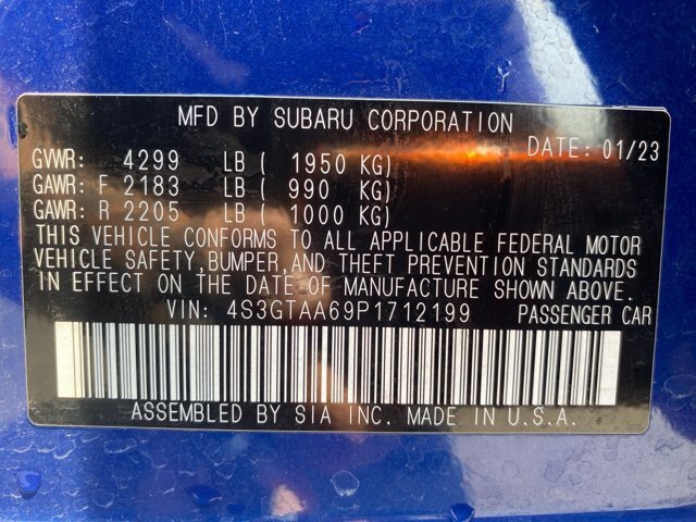 Used 2023 Subaru Impreza 2.0i AWD/4WD image 25