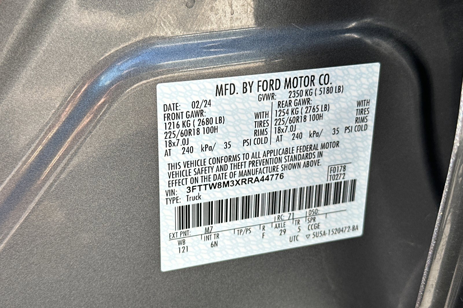 Certified 2024 Ford Maverick Lariat image 28