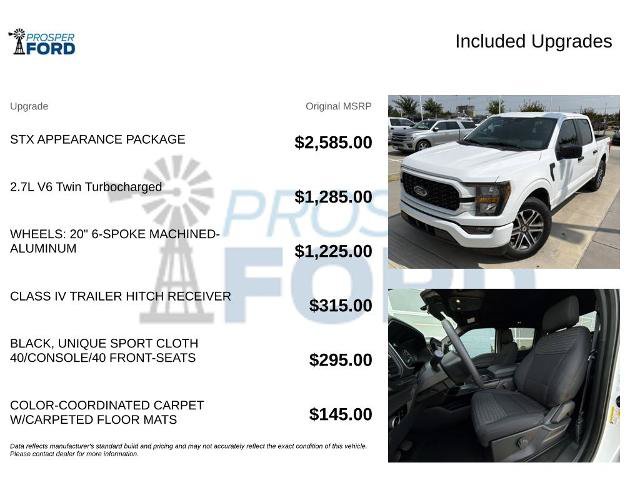 Certified 2023 Ford F150 XL w/ STX Appearance Package RWD image 3