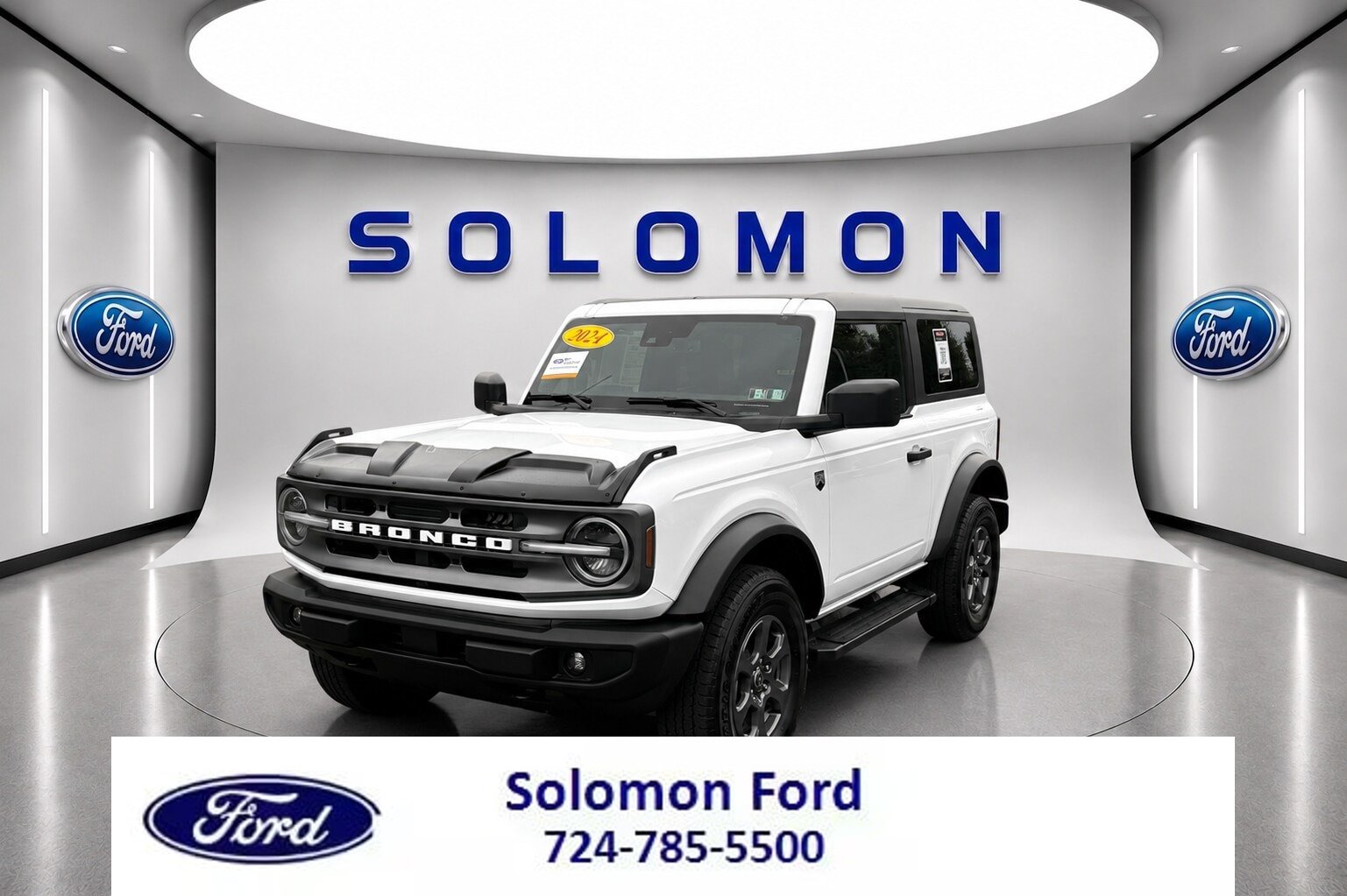 Certified 2024 Ford Bronco Big Bend AWD/4WD image 1