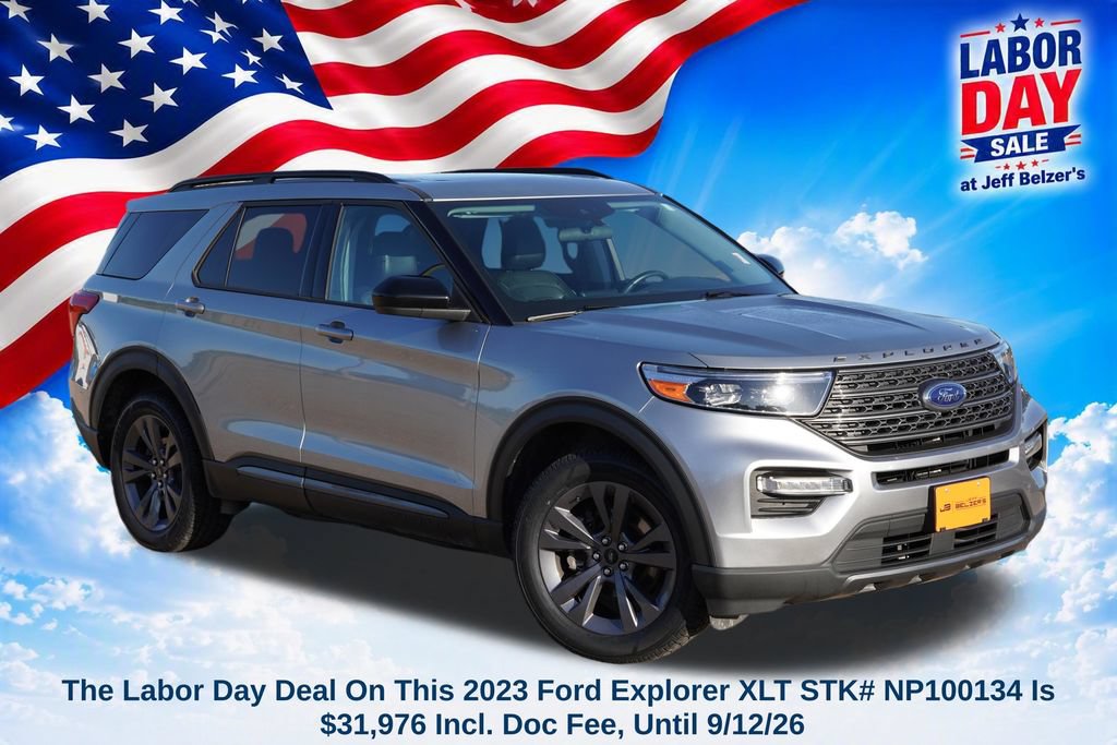 Certified 2023 Ford Explorer XLT w/ Equipment Group 202A