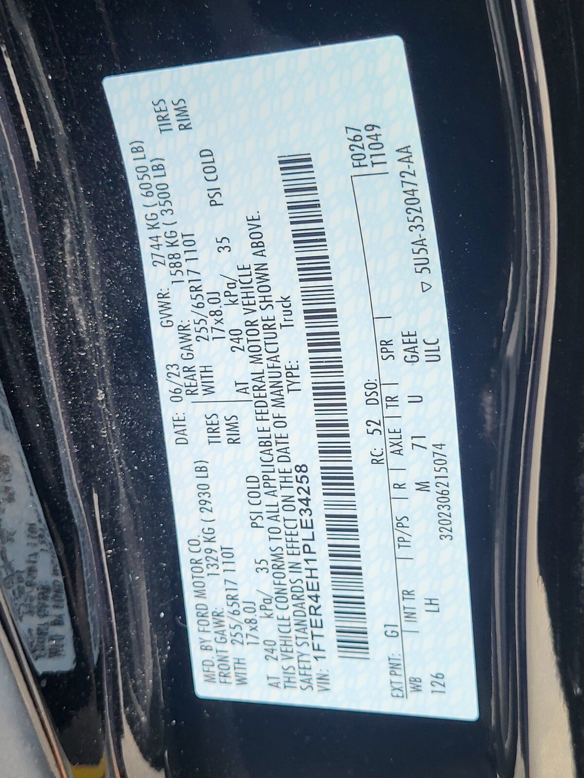 Certified 2023 Ford Ranger XLT w/ Trailer Tow Package image 34