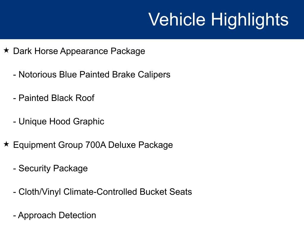 Certified 2025 Ford Mustang Dark Horse RWD image 20
