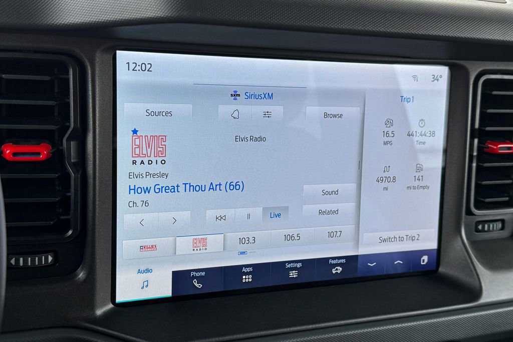 Certified 2024 Ford Bronco Black Diamond w/ Sasquatch Package image 37