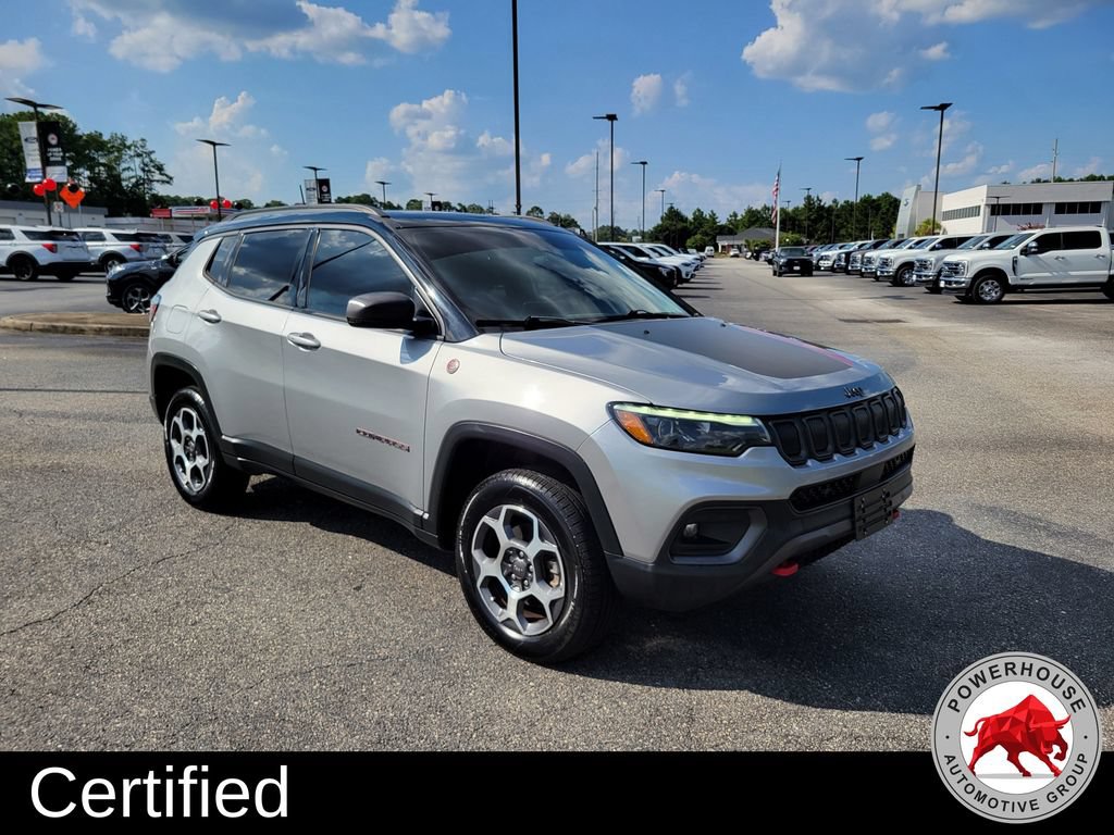 Used 2022 Jeep Compass Trailhawk w/ Trailhawk Elite Group AWD/4WD image 8