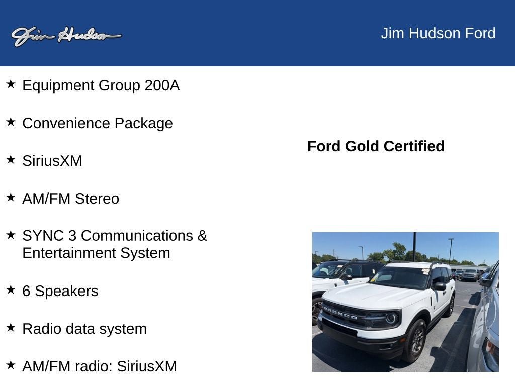Certified 2023 Ford Bronco Sport Big Bend w/ Convenience Package AWD/4WD image 9