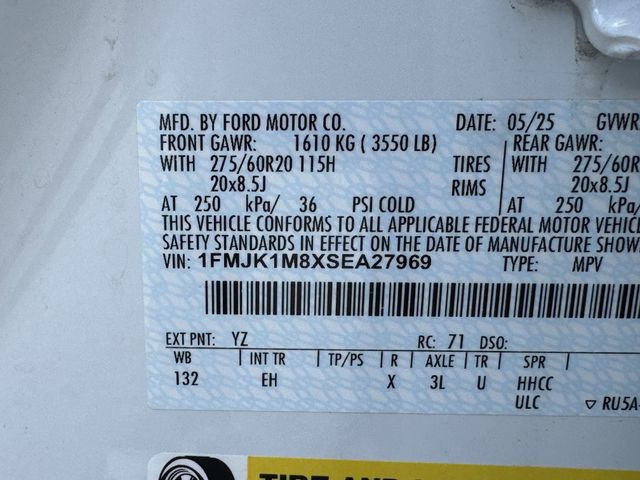 Certified 2025 Ford Expedition Max Platinum AWD/4WD image 36