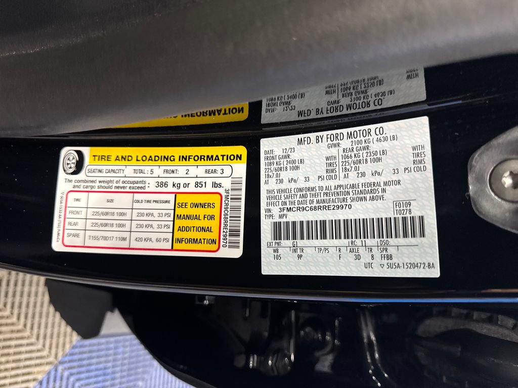 Certified 2024 Ford Bronco Sport Outer Banks w/ Tech Package AWD/4WD image 32