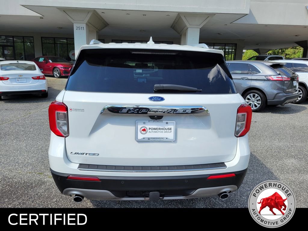 Certified 2022 Ford Explorer Limited w/ Equipment Group 301A image 5