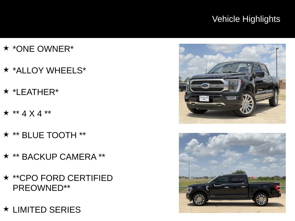 Certified 2023 Ford F150 Limited AWD/4WD image 4