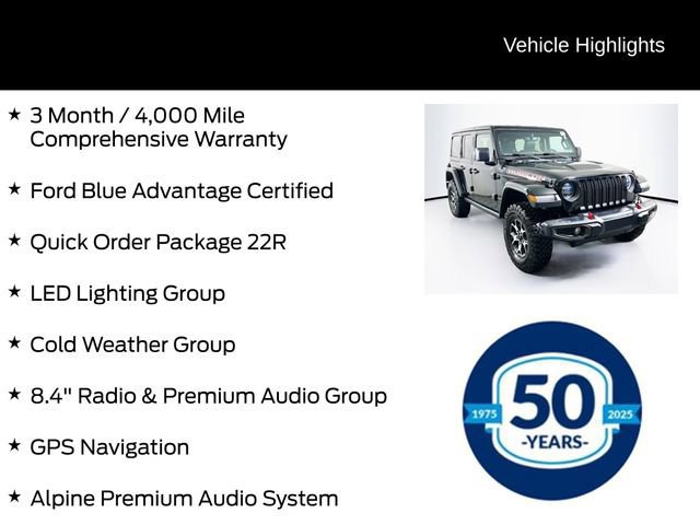 Used 2021 Jeep Wrangler Unlimited Rubicon image 10