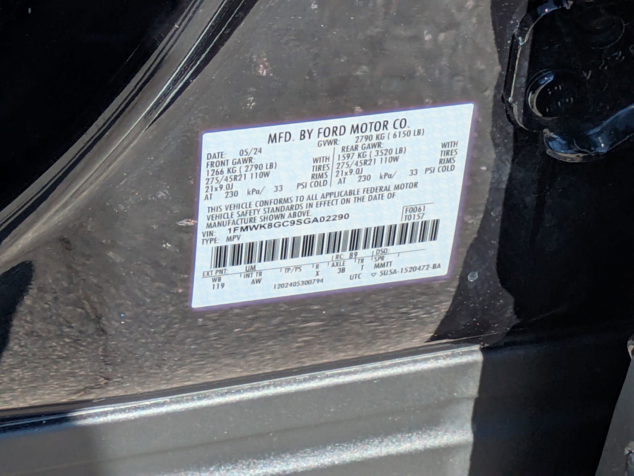 Certified 2025 Ford Explorer ST AWD/4WD image 44