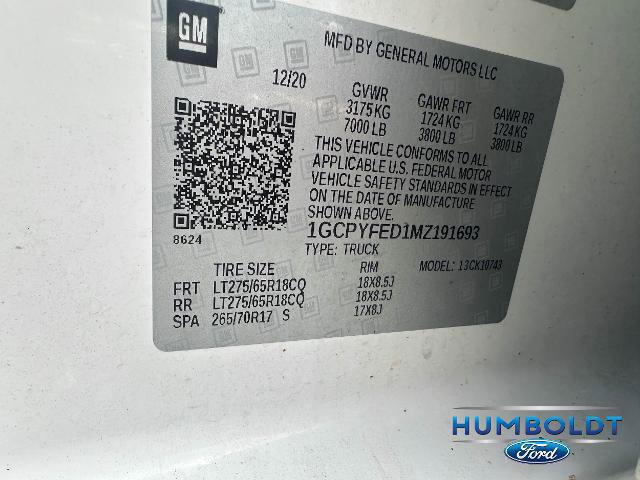 Used 2021 Chevrolet Silverado 1500 LT Trail Boss w/ Convenience Package II image 38