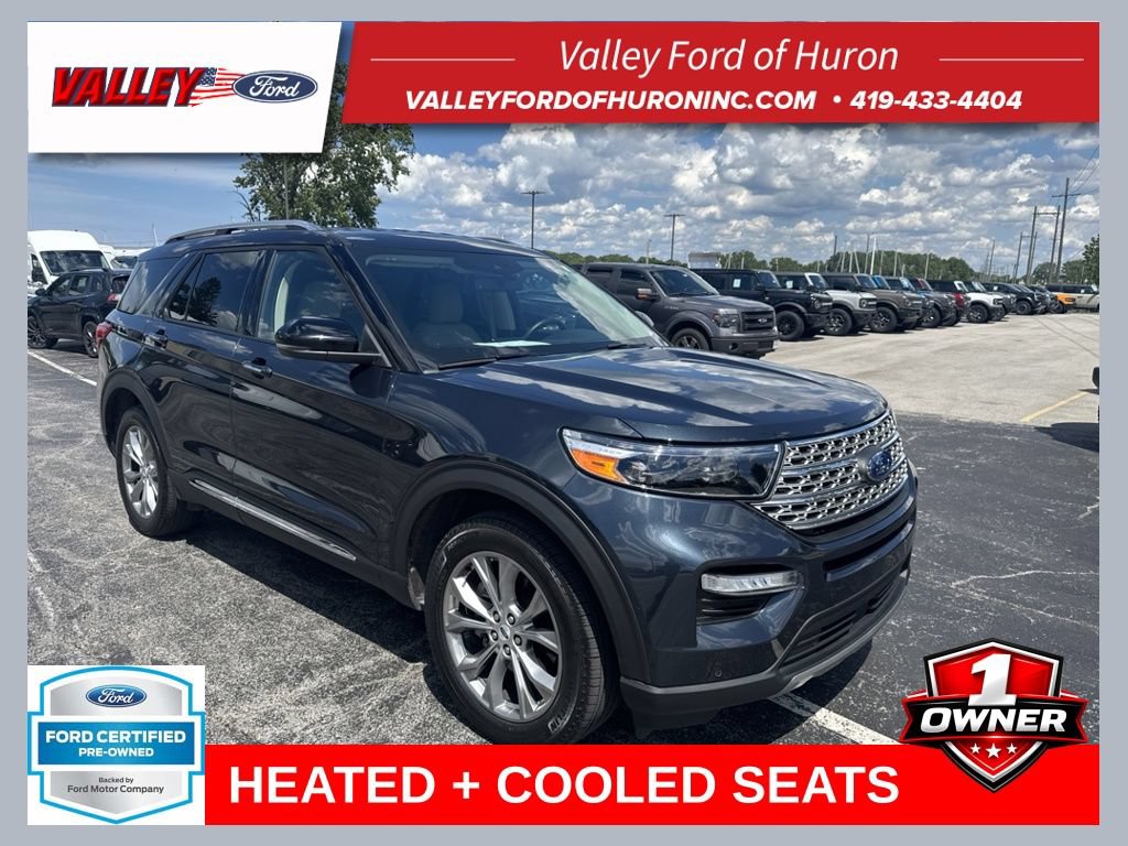Certified 2023 Ford Explorer Limited w/ Equipment Group 301A