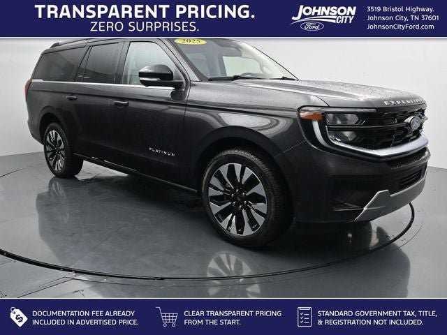 Certified 2025 Ford Expedition Max Platinum w/ Driver's Package
