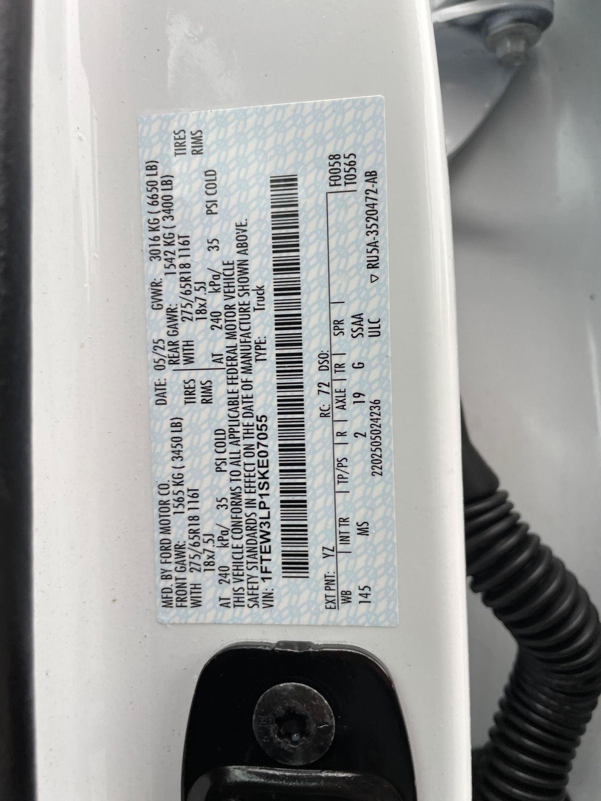 Certified 2025 Ford F150 XLT w/ Equipment Group 301A Standard AWD/4WD image 30
