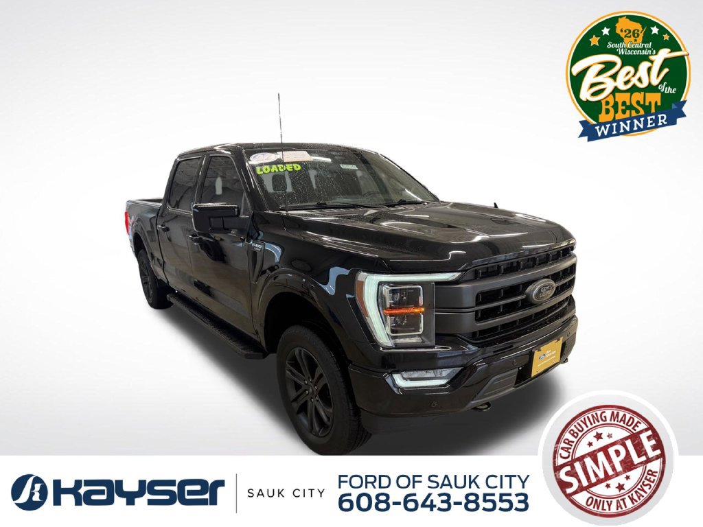 Certified 2022 Ford F150 Lariat w/ Equipment Group 502A High AWD/4WD 360° Tour