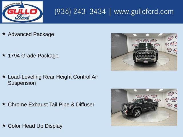 Used 2023 Toyota Tundra 1794 Edition w/ Advanced Package AWD/4WD image 11
