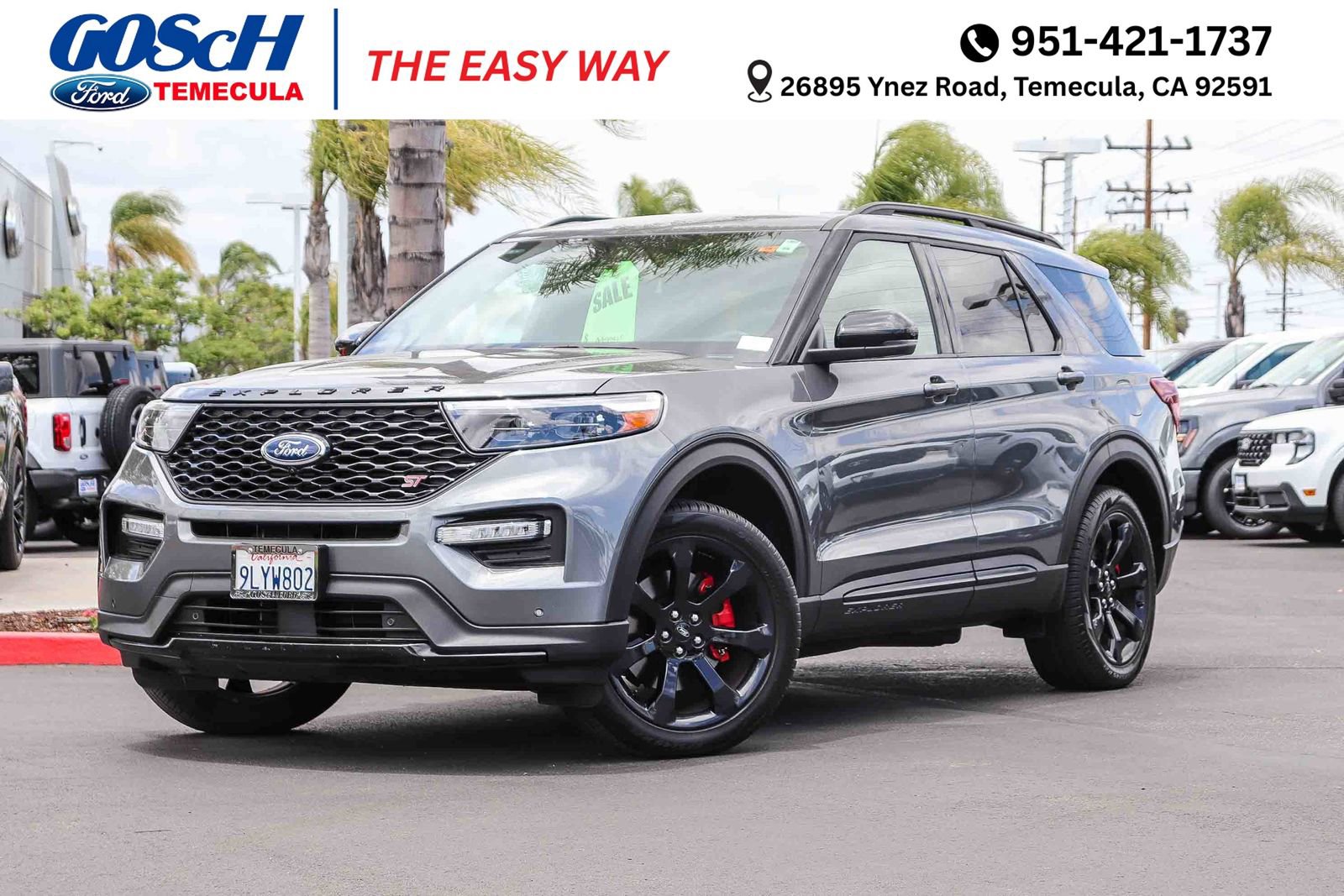 Certified 2024 Ford Explorer ST w/ Equipment Group 401A AWD/4WD image 1