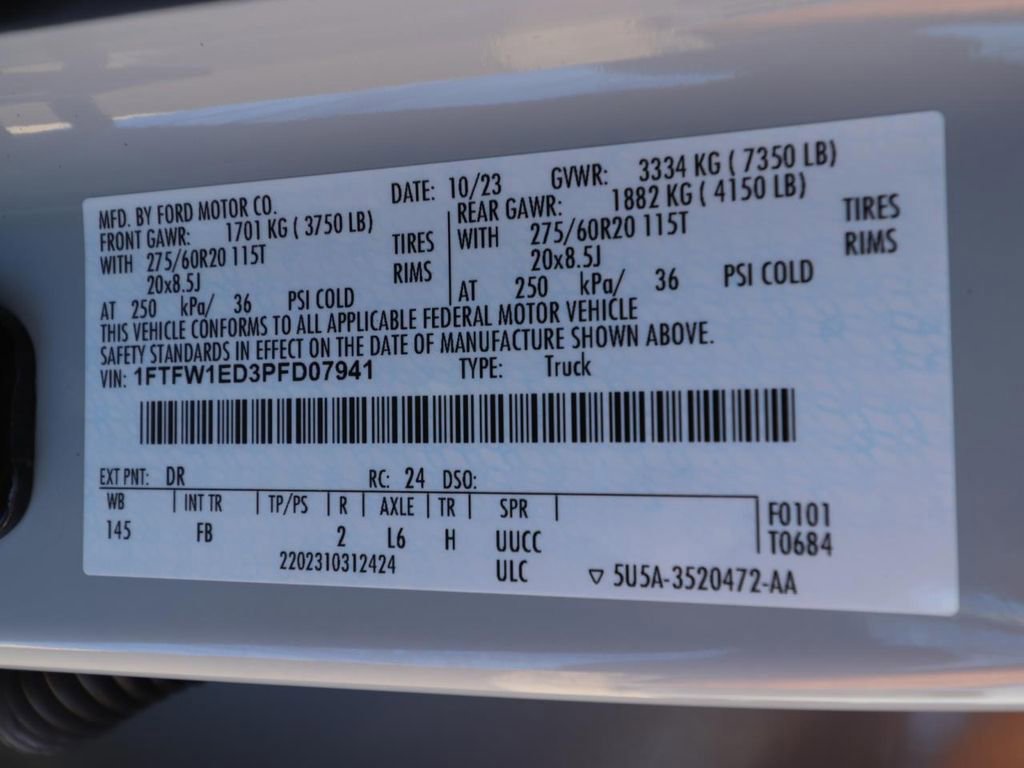 Certified 2023 Ford F150 XLT w/ Equipment Group 302A High image 26