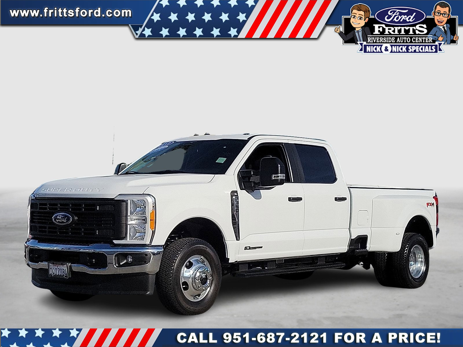 Certified 2023 Ford F350 XL w/ 360-Degree Camera Package AWD/4WD image 1