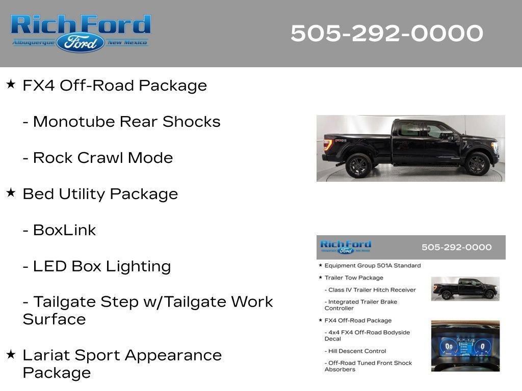 Certified 2023 Ford F150 Lariat AWD/4WD image 28