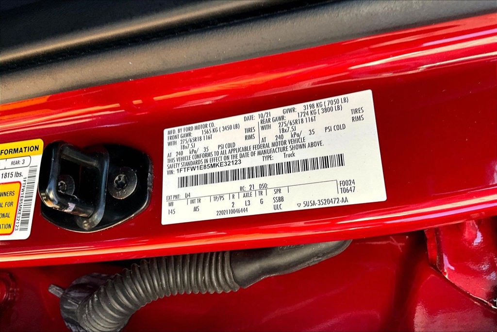 Certified 2021 Ford F150 XLT w/ Equipment Group 302A High AWD/4WD image 22