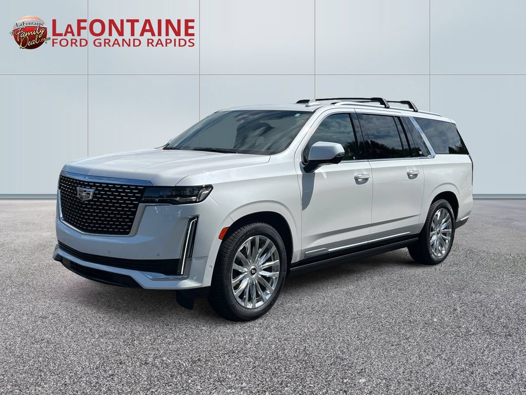 Used 2021 Cadillac Escalade ESV Premium Luxury w/ Driver Assist Tech Package