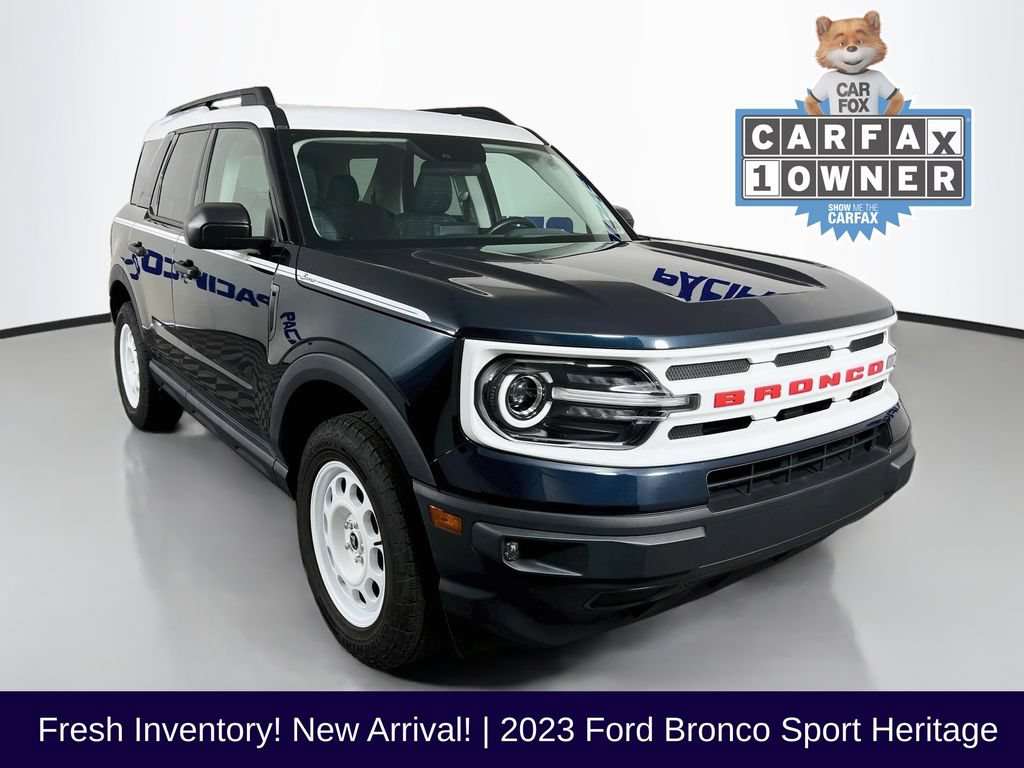 Certified 2023 Ford Bronco Sport Heritage w/ Heritage Convenience Package AWD/4WD image 1