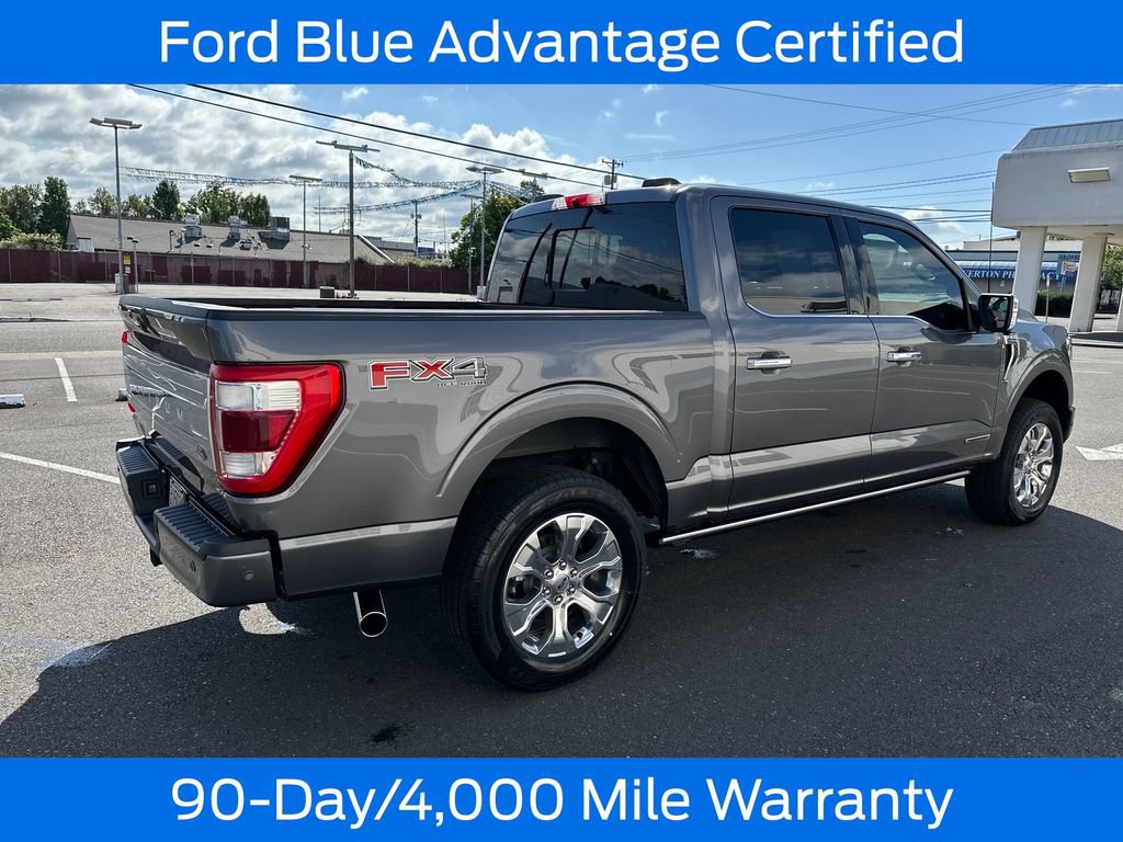 Certified 2021 Ford F150 Platinum w/ Equipment Group 701A High AWD/4WD image 8