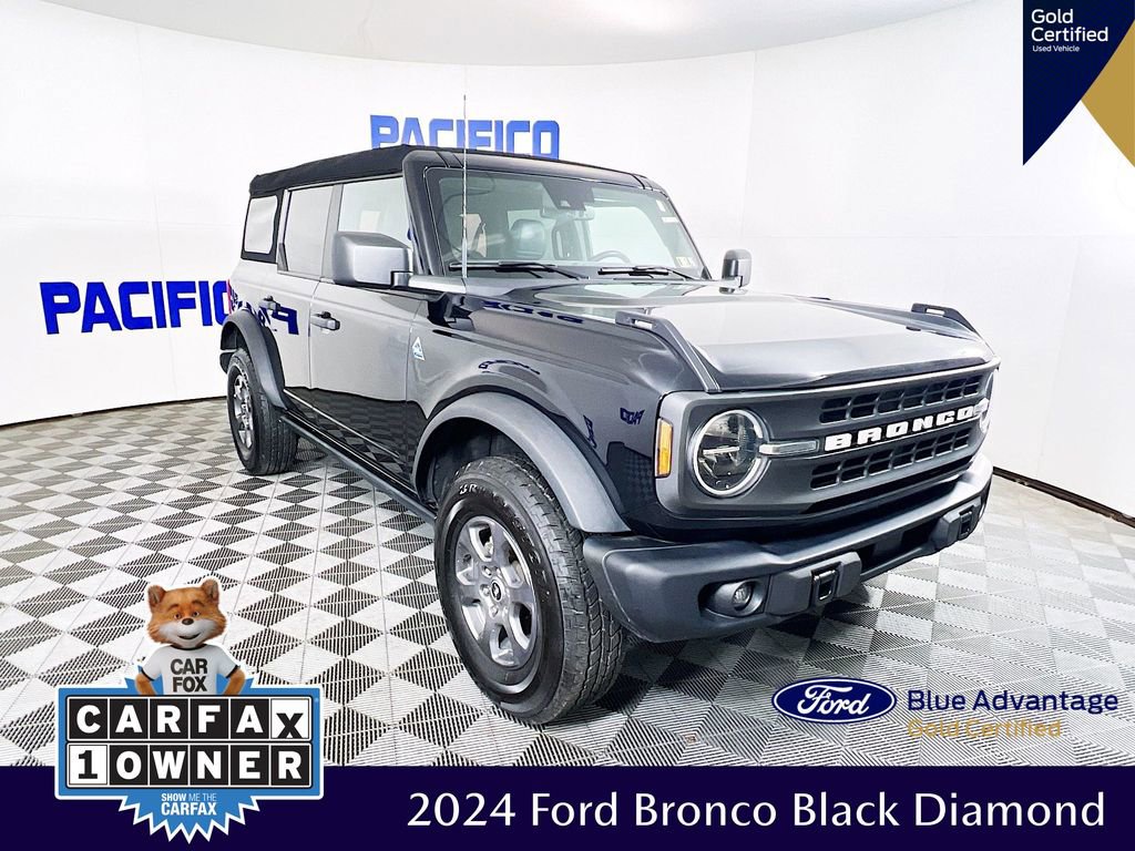 Certified 2024 Ford Bronco Black Diamond