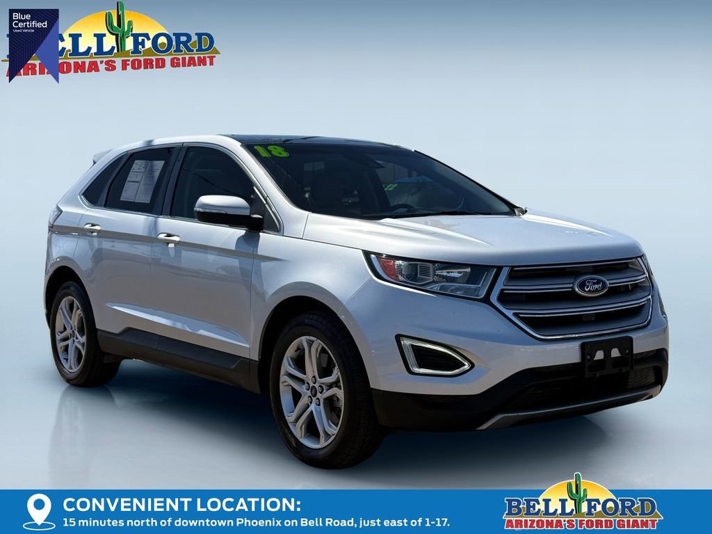 Certified 2018 Ford Edge Titanium w/ Equipment Group 301A AWD/4WD image 4