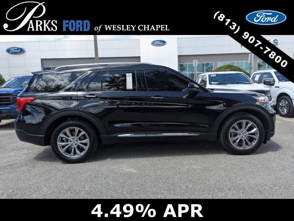 Certified 2022 Ford Explorer Limited w/ Equipment Group 301A image 2