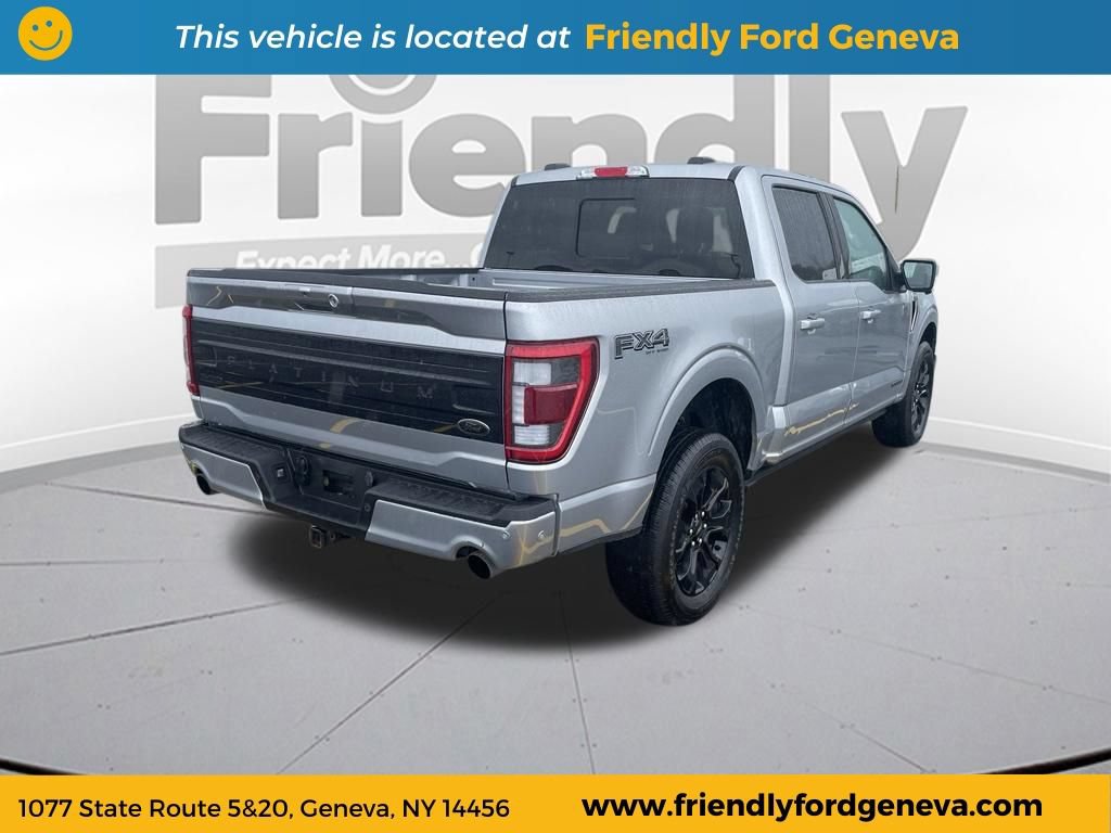 Certified 2023 Ford F150 Platinum w/ Equipment Group 701A High AWD/4WD image 5