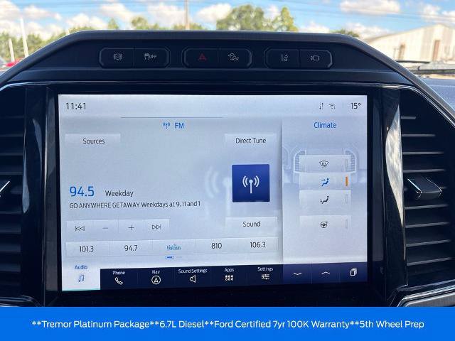 Certified 2022 Ford F250 Platinum w/ Tremor Off-Road Package AWD/4WD image 28
