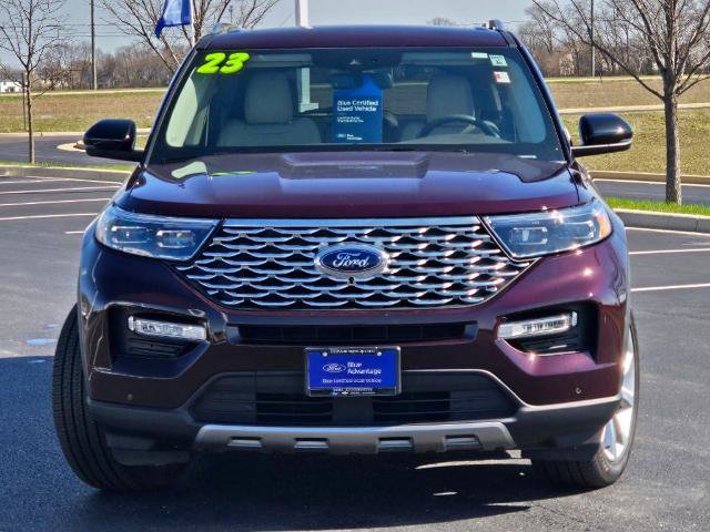 Certified 2023 Ford Explorer Platinum w/ Technology Package AWD/4WD image 3