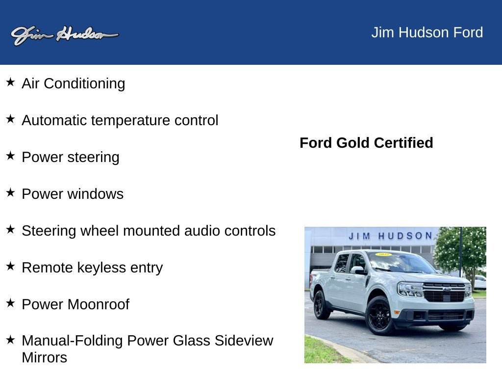 Certified 2022 Ford Maverick Lariat w/ Lariat Luxury Package AWD/4WD image 13