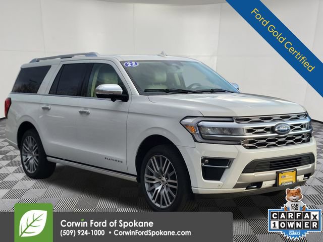 Certified 2022 Ford Expedition Max Platinum image 1