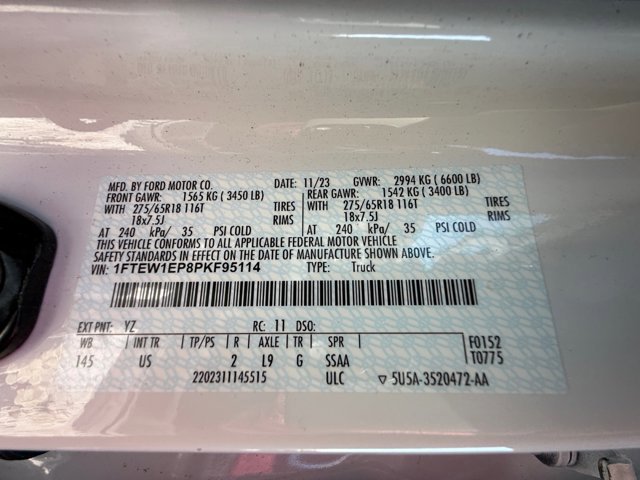 Certified 2023 Ford F150 XLT w/ Equipment Group 302A High image 42