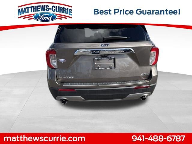 Certified 2021 Ford Explorer Limited w/ Equipment Group 301A image 3