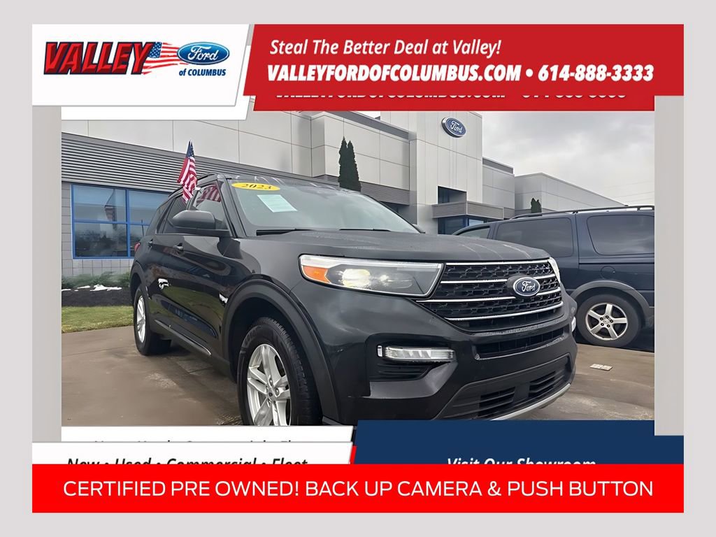 Certified 2023 Ford Explorer XLT w/ Equipment Group 202A