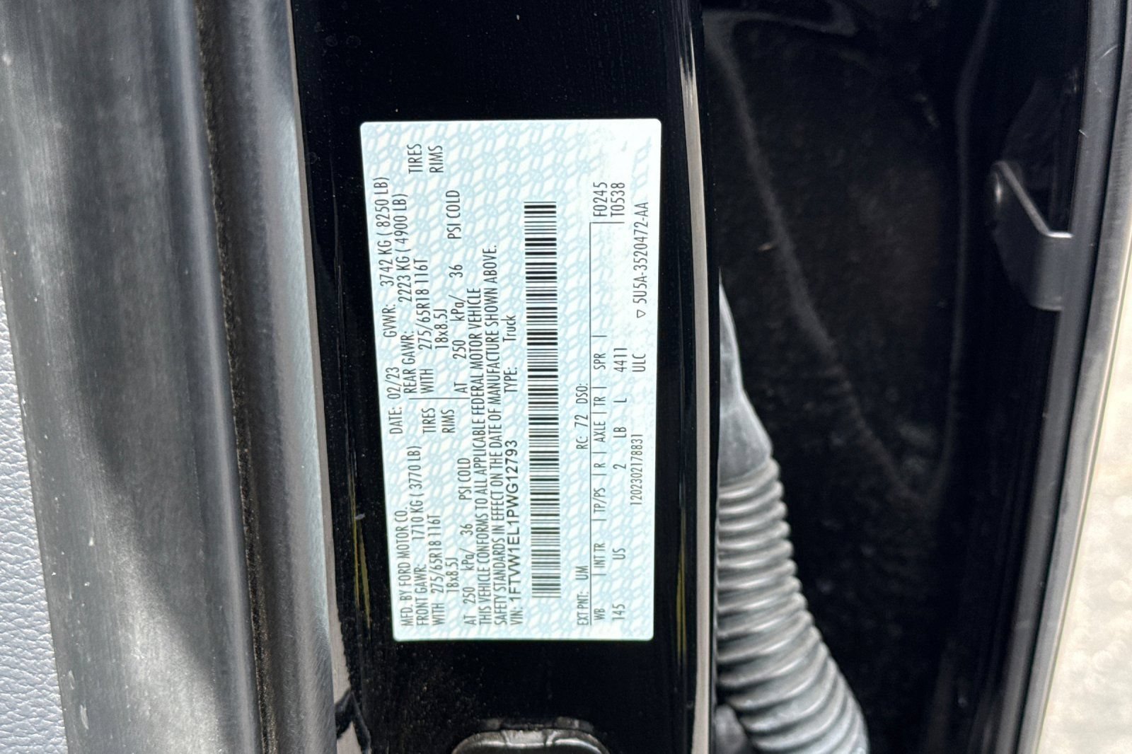 Certified 2023 Ford F150 Lightning XLT AWD/4WD image 29