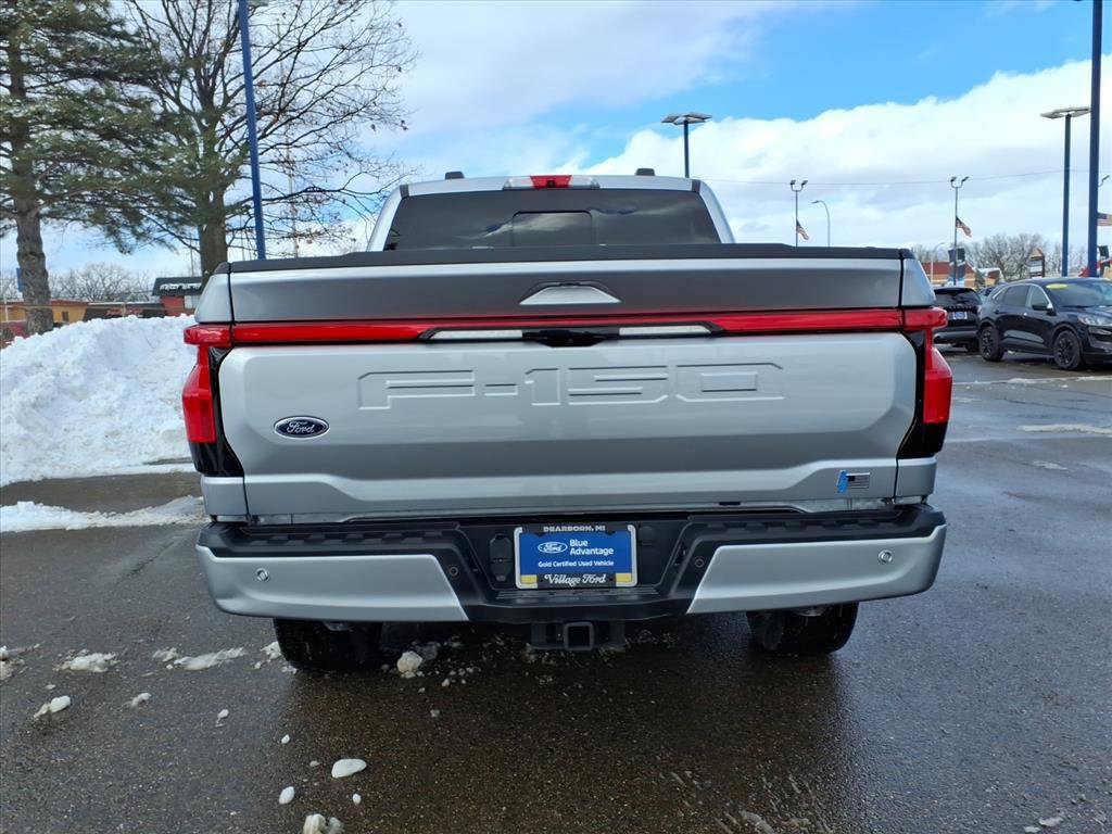 Certified 2023 Ford F150 Lightning Lariat w/ Equipment Group 511A High image 3